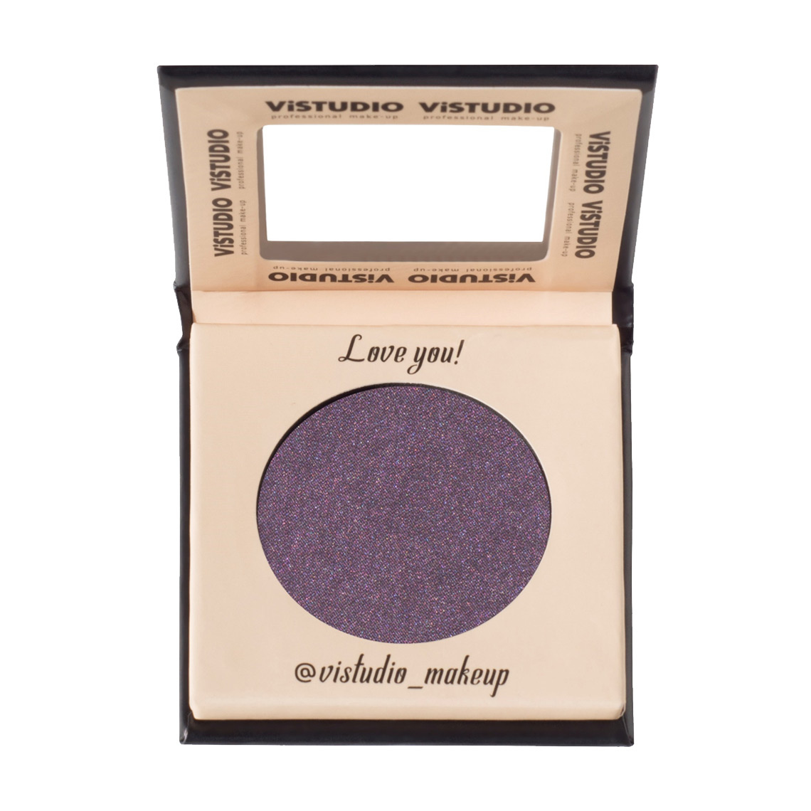 Компактні тіні для повік ViSTUDIO Galaxy Compact Eyeshadow Purple, 6 г
